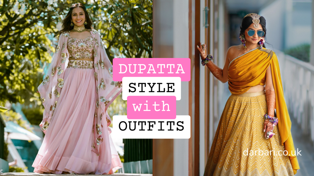Dupatta Style with Different Outfits