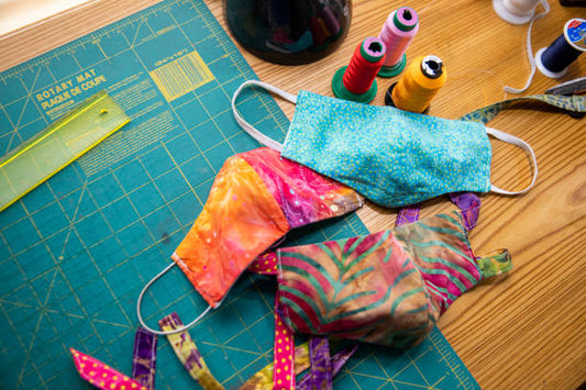 sewing with Batik Fabric