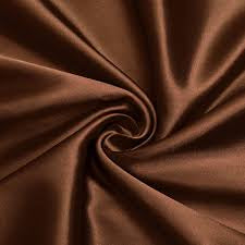 Darbari Fine Back Satin - Brown