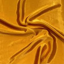 Darbari Fine Back Satin - Mustard