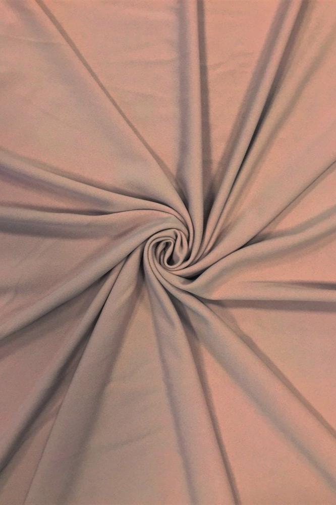 Darbari New 4 Way Stretch Crepe Jersey Dressmaking Fabric- Ash Rose