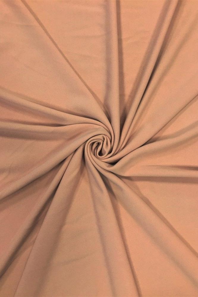 Darbari New 4 Way Stretch Crepe Jersey Dressmaking Fabric- Blush
