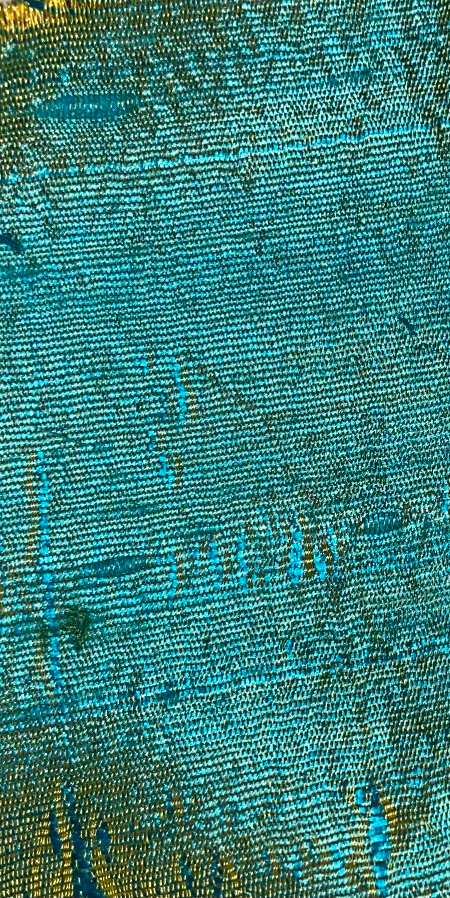 Darbari Dupion Silk - Raw Silk Fabric- Midnight Blue