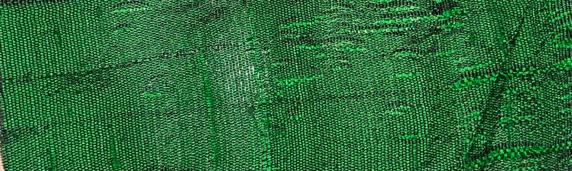 Darbari Dupion Silk - Raw Silk Fabric- Mint Green