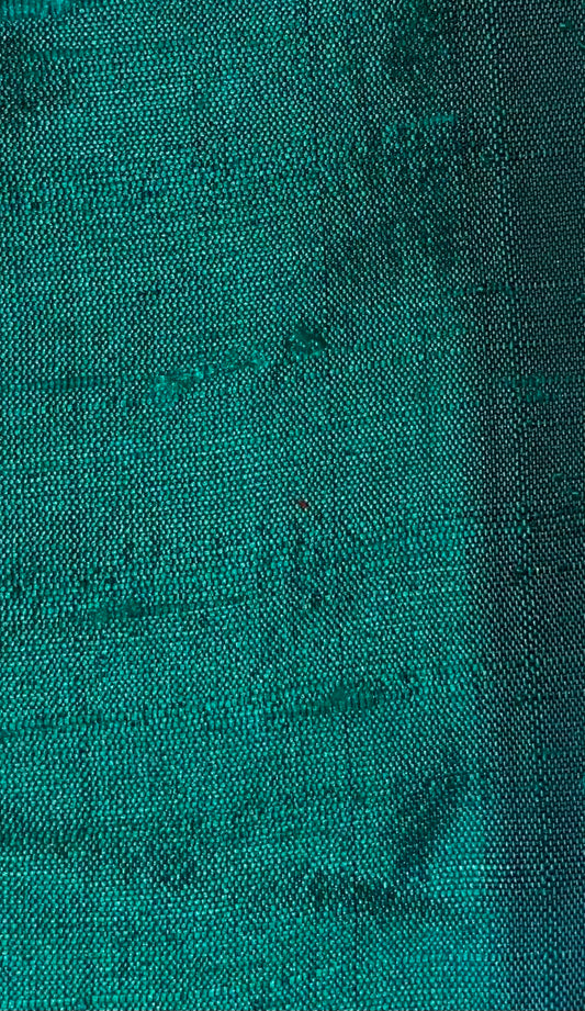 Darbari Dupion Silk - Raw Silk Fabric- Neon Blue