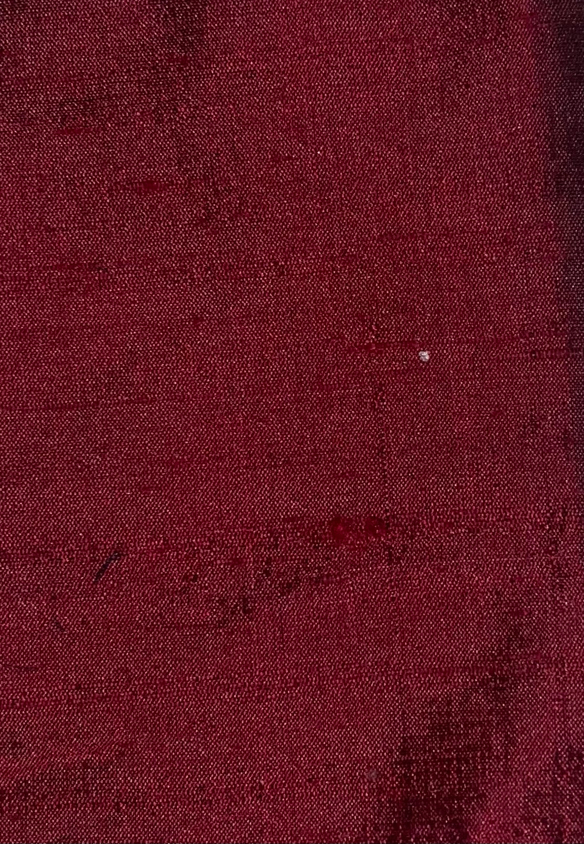 Darbari Dupion Silk - Raw Silk Fabric- Berry