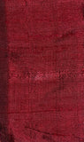 Darbari Dupion Silk - Raw Silk Fabric- Cherry