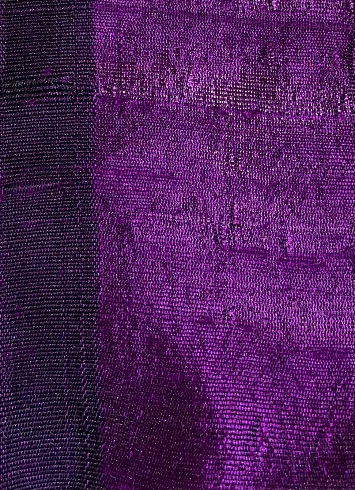 Darbari Dupion Silk - Raw Silk Fabric- Purple