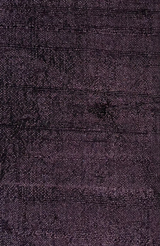 Darbari Dupion Silk - Raw Silk Fabric- Grey