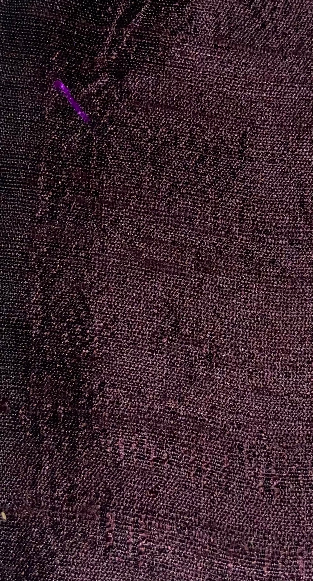 Darbari Dupion Silk - Raw Silk Fabric- Smoke Grey