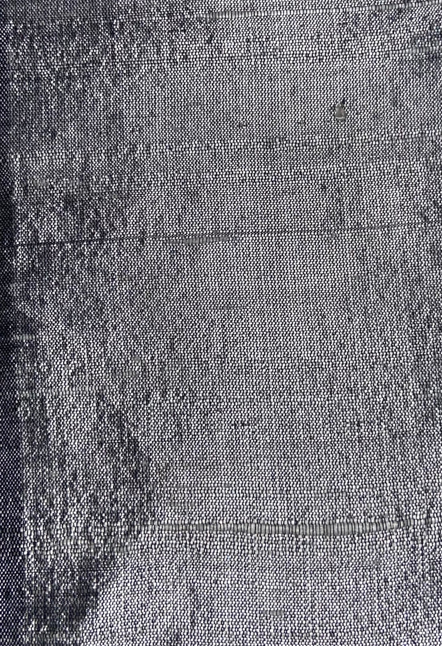 Darbari Dupion Silk - Raw Silk Fabric- Cream Silver