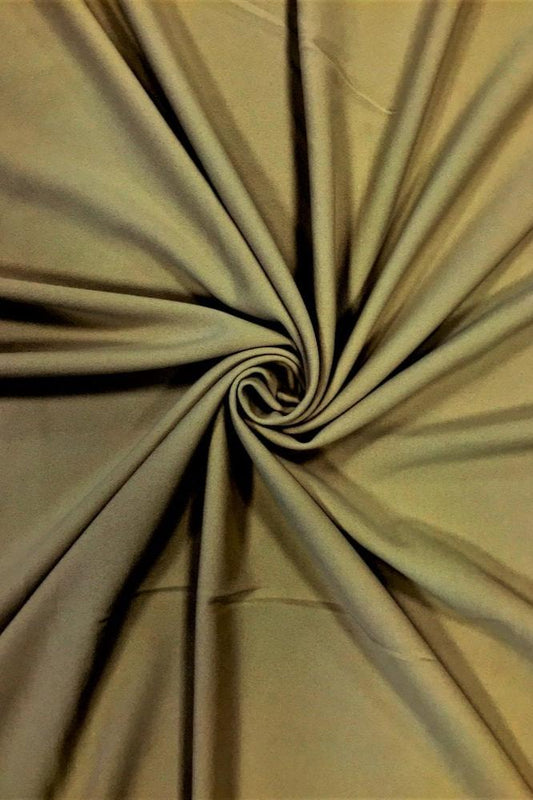 Darbari New 4 Way Stretch Crepe Jersey Dressmaking Fabric- Moss Green
