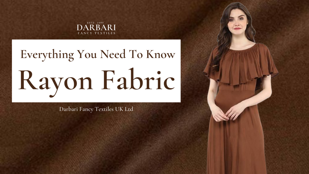 How To Care For Rayon Fabric: Here's Everything You Need To Know – Darbari  Fancy Textiles UK Ltd