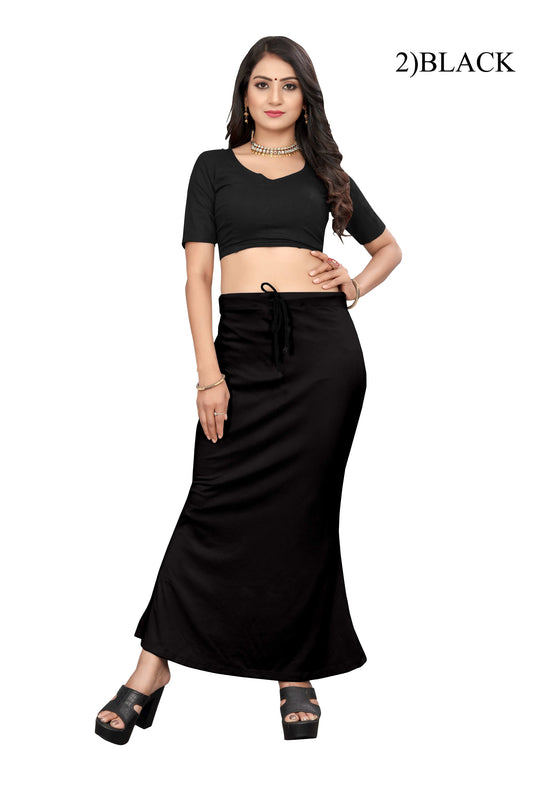 Free Size Saree Petticoat - Lycra Shapewear Underskirt
