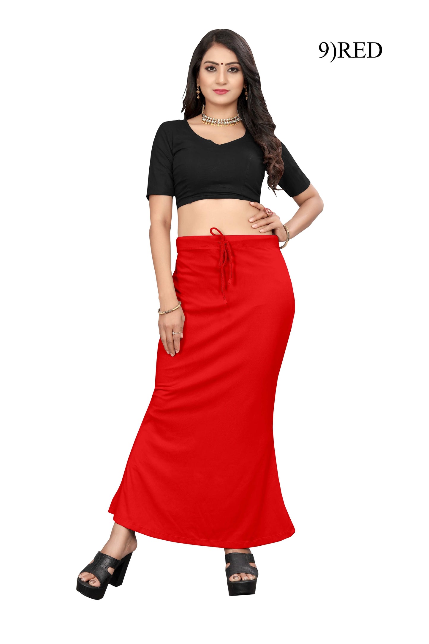 Free Size Saree Petticoat - Lycra Shapewear Underskirt