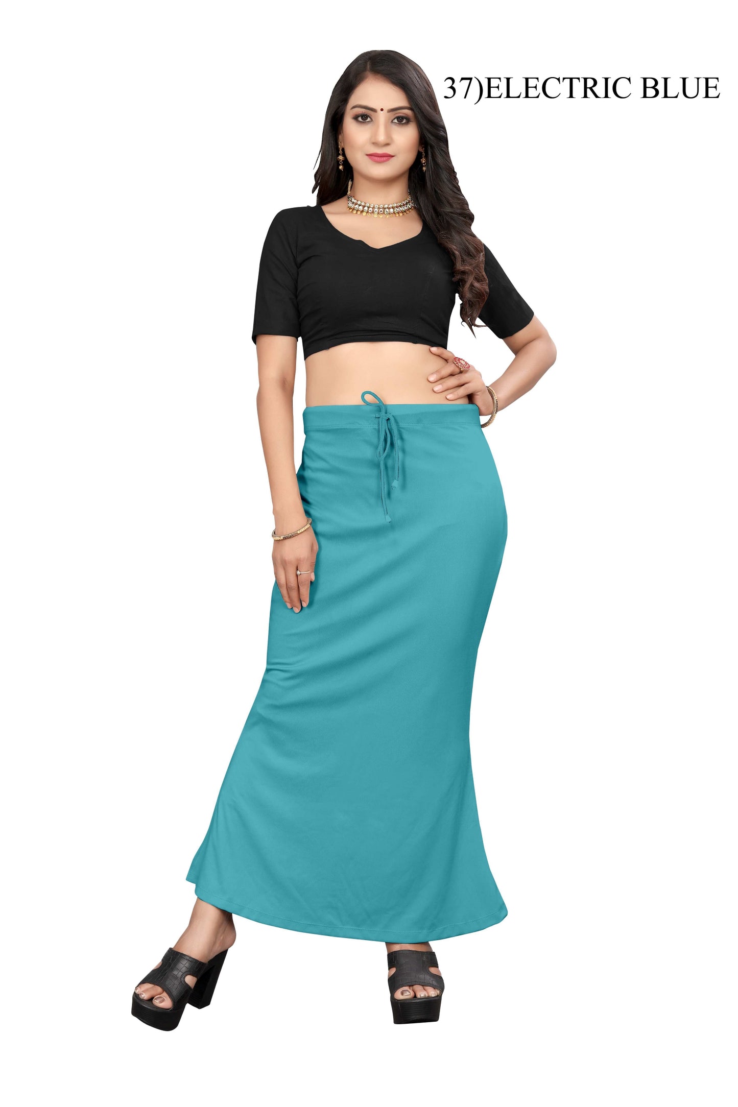 Free Size Saree Petticoat - Lycra Shapewear Underskirt