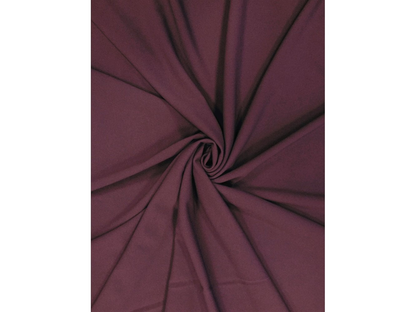 Darbari New 4 Way Stretch Crepe Jersey Dressmaking Fabric- Aubergine