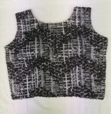 Darbari Embroidered Handmade Design Black Beads Design Blouse
