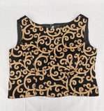 Darbari Embroidered Handmade Design Black Golden Embroidery Design Blouse