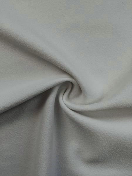 Darbari New 4 Way Stretch Crepe Jersey Dressmaking Fabric- Cloud Grey