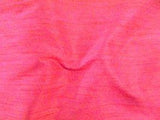 Darbari Dupioni Silk - Raw Silk Fabric- Dark Pink