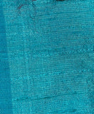 Darbari Dupion Silk - Raw Silk Fabric- Baby Blue