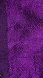 Darbari Dupion Silk - Raw Silk Fabric- Onion Purple
