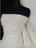 Darbari New 4 Way Stretch Crepe Jersey Dressmaking Fabric- Ivory