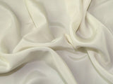 Darbari Smooth Light And Feel Like Feather On Skin Crepe De Chine Fabric- Ivory