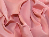 Darbari Smooth Light And Feel Like Feather On Skin Crepe De Chine Fabric- Rose Pink