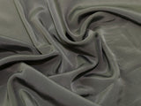 Darbari Smooth Light And Feel Like Feather On Skin Crepe De Chine Fabric- Taupe Grey