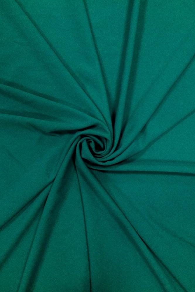 Darbari New 4 Way Stretch Crepe Jersey Dressmaking Fabric- Teal